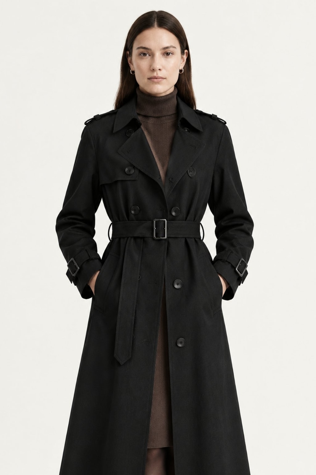 Polyamide Trench Coat With Japanese-Inspired Cut - 2