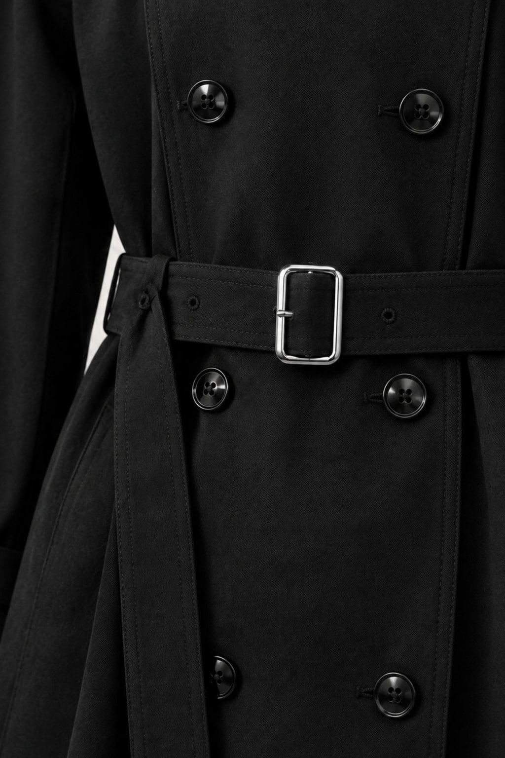 Polyamide Trench Coat With Japanese-Inspired Cut - 6