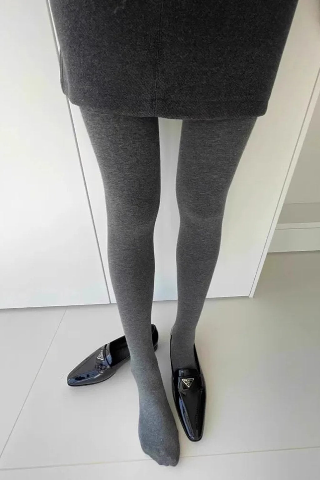 Polyester Tights High Waist Shaping Stockings - 3