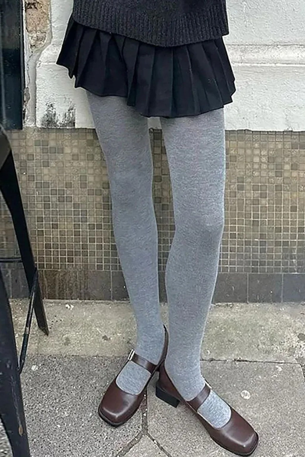 Polyester Tights High Waist Shaping Stockings - 4