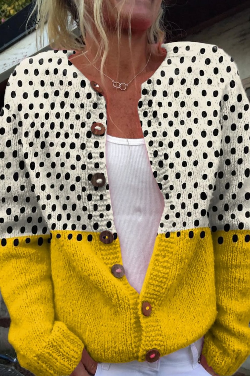 Knit Cardigan Open Front Layering Piece - 4
