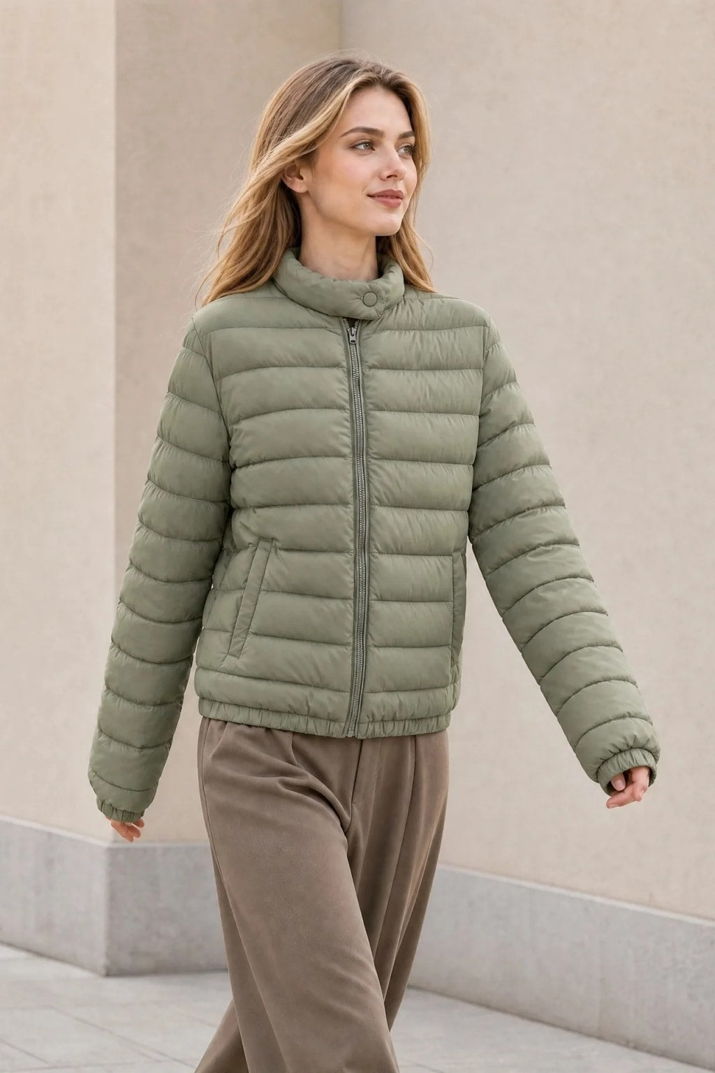 Ultralight Down Jacket Feather Overcoat - 2