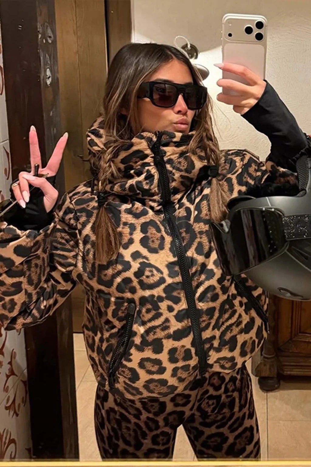 Ski Suit Printed Cold Weather Set - 3