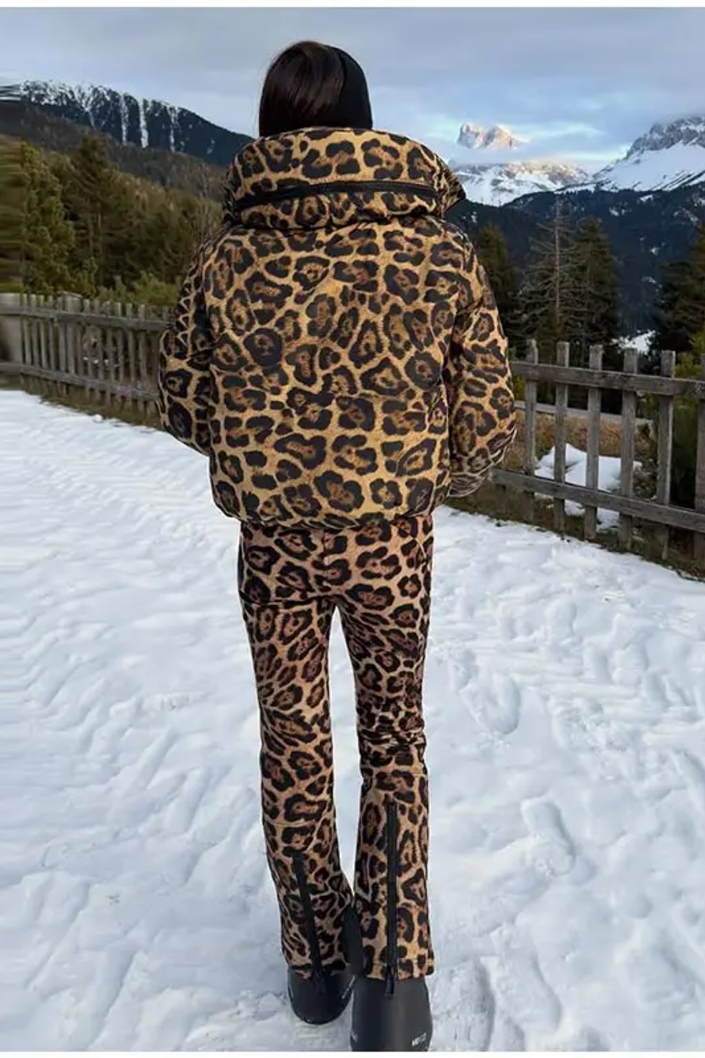 Ski Suit Printed Cold Weather Set - 7