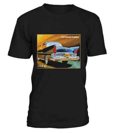 1957 Lincoln Premiere - Baby Lap Shoulder T-Shirt T-Shirt Unisex