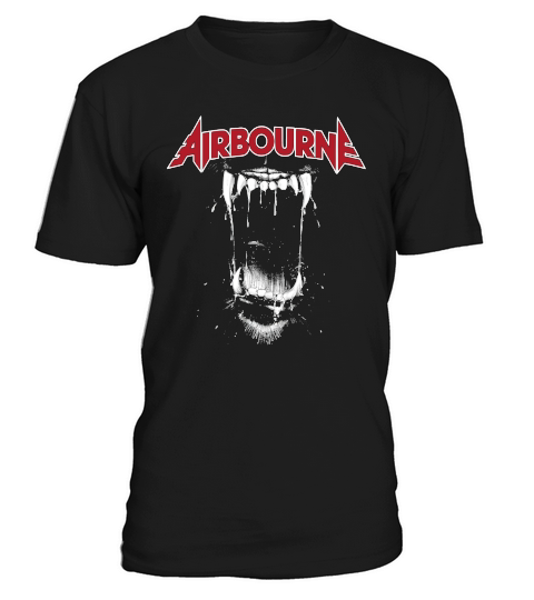 Airbourne black dog T-Shirt Unisex