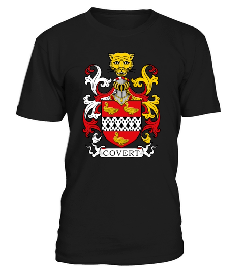 Covert Family Crest British Family Crests II T-Shirt Unisex