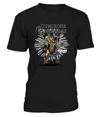 Dungeons Dragons Warduke Evil Fighter T-Shirt Unisex