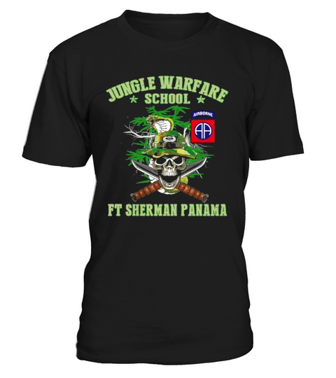 Jungle Warfare school Ft Sherman Panama T-Shirt Unisex