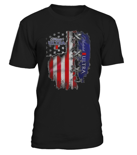 Michelob Ultra beer inside American flag T-Shirt Unisex