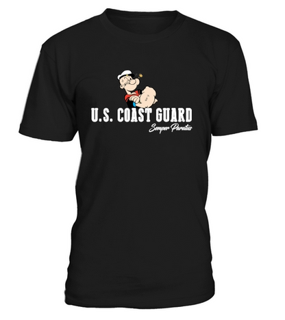 Popeye us coast guard semper paratus T-Shirt Unisex