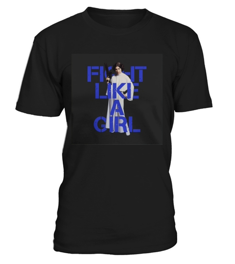 Princess Leia - Fight Like A Girl T-Shirt Unisex
