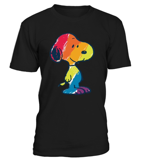 shirt rainbow snoopy T-Shirt Unisex