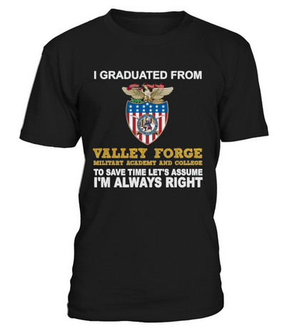 Valley Forge Military Academy and College T-Shirt Unisex