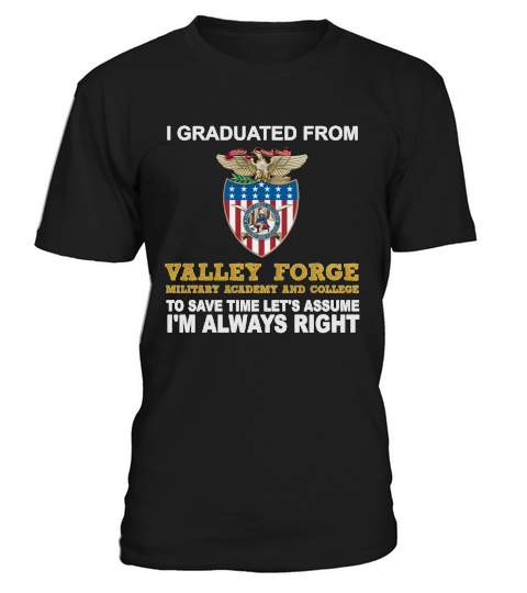 Valley Forge Military Academy and College T-Shirt Unisex