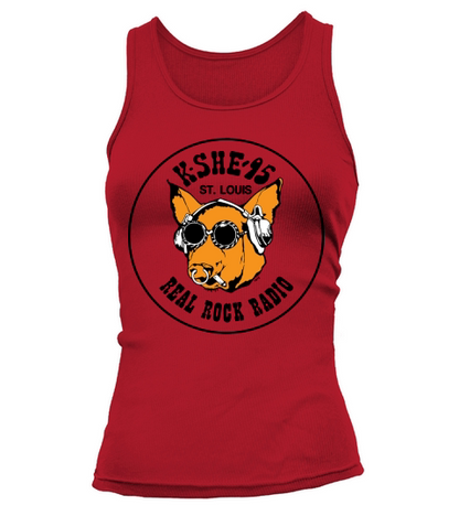 K-SHE 95 Real Rock Radio Tank top Woman
