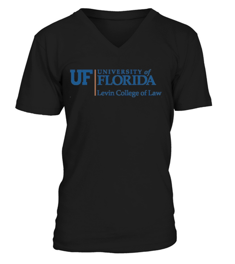 Fredric G Levin College of Law. V-Neck T-shirt