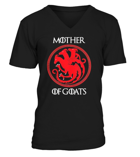 GAME THRONES MOTHER OF GOATS V-Neck T-shirt
