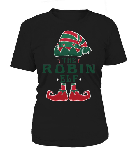 The Robin Elf Pajama for Funny Christmas Holiday Women's T-Shirt