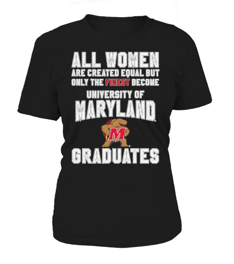 University of Maryland graduated Woman Women's T-Shirt
