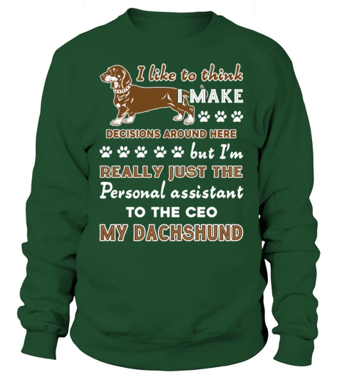 Dachshund Shirt Sweatshirt Unisex