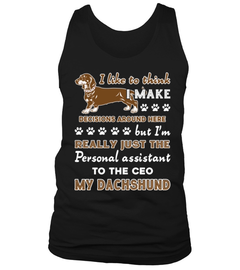 Dachshund Shirt Tank Top Unisex